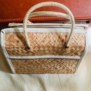Vintage straw bag